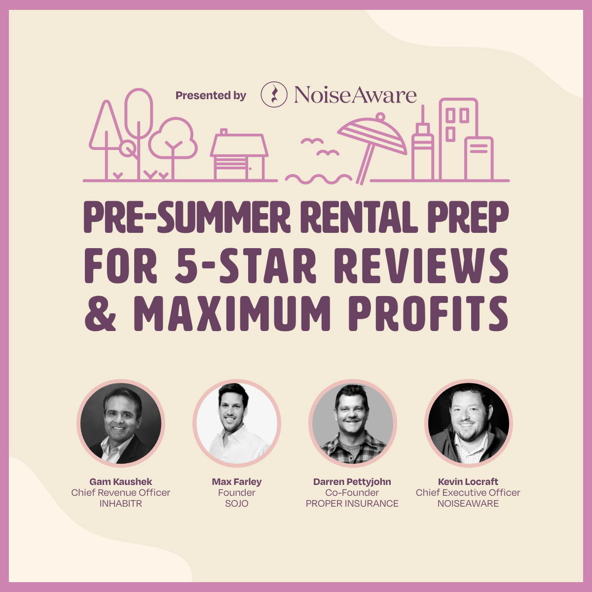 pre summer webinar poster